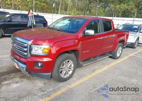 2016 GMC Canyon Slt from USA, damaged, VIN 1GTG6DE34G1285166